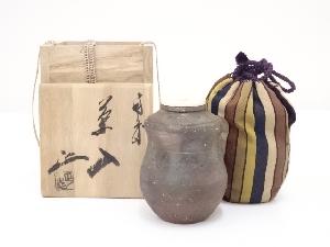 備前焼　柴岡正志造　茶入　□z